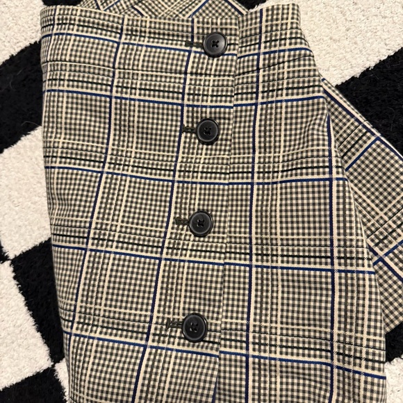 Sunday Best - Plaid Button-Front Skort - Size 4 - Picture 4 of 6